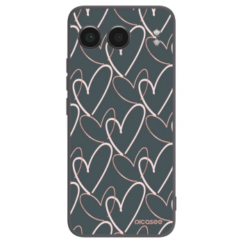 Picasee Μαύρη θήκη σιλικόνης για OnePlus Nord 4 - Lots of love