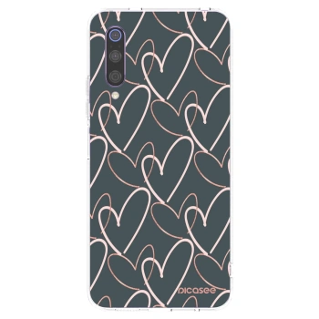 Picasee διαφανής θήκη σιλικόνης Xiaomi Mi 9 - Lots of love