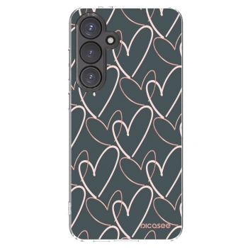 Picasee διαφανής θήκη σιλικόνης Samsung Galaxy S24 FE S721B - Lots of love
