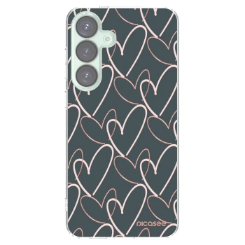Picasee διαφανής θήκη σιλικόνης Samsung Galaxy S25+ 5G - Lots of love