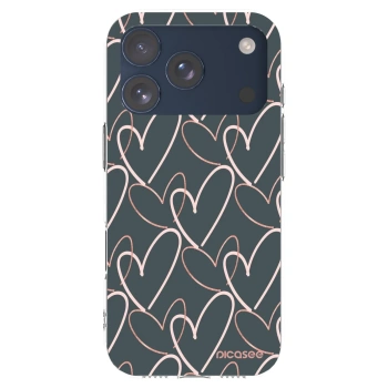 Picasee διαφανής θήκη σιλικόνης Apple iPhone 17 Pro - Lots of love