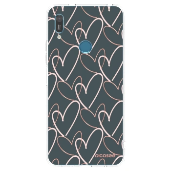 Picasee διαφανής θήκη σιλικόνης Huawei Y6 2019 - Lots of love