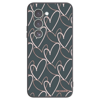 Picasee Μαύρη θήκη σιλικόνης για Xiaomi Redmi 15 5G - Lots of love