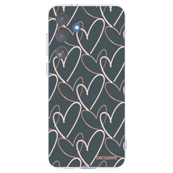 Picasee διαφανής θήκη σιλικόνης Samsung Galaxy S25 FE 5G - Lots of love