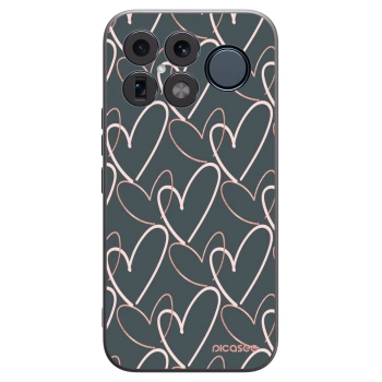 Picasee Μαύρη θήκη σιλικόνης για Xiaomi Poco F8 Ultra - Lots of love