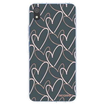 Picasee διαφανής θήκη σιλικόνης Xiaomi Redmi 7A - Lots of love