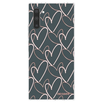 Picasee διαφανής θήκη σιλικόνης Samsung Galaxy Note 10 N970F - Lots of love
