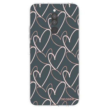 Picasee διαφανής θήκη σιλικόνης Xiaomi Redmi 8 - Lots of love