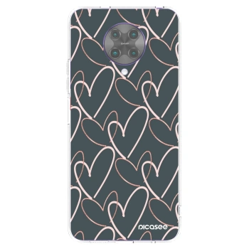 Picasee διαφανής θήκη σιλικόνης Xiaomi Poco F2 Pro - Lots of love