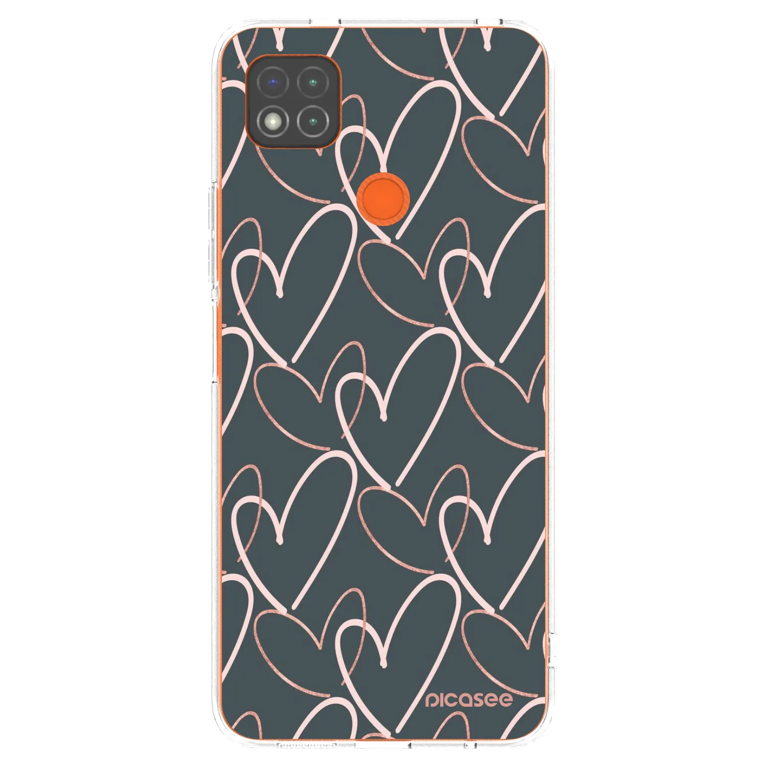 Picasee διαφανής θήκη σιλικόνης Xiaomi Redmi 9C - Lots of love