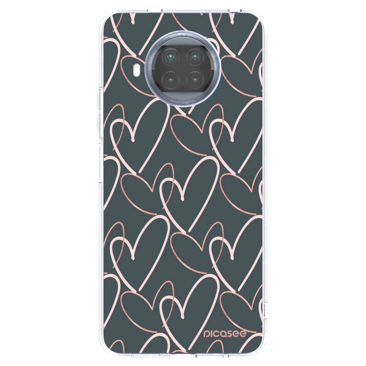 Picasee διαφανής θήκη σιλικόνης Xiaomi Mi 10T Lite - Lots of love