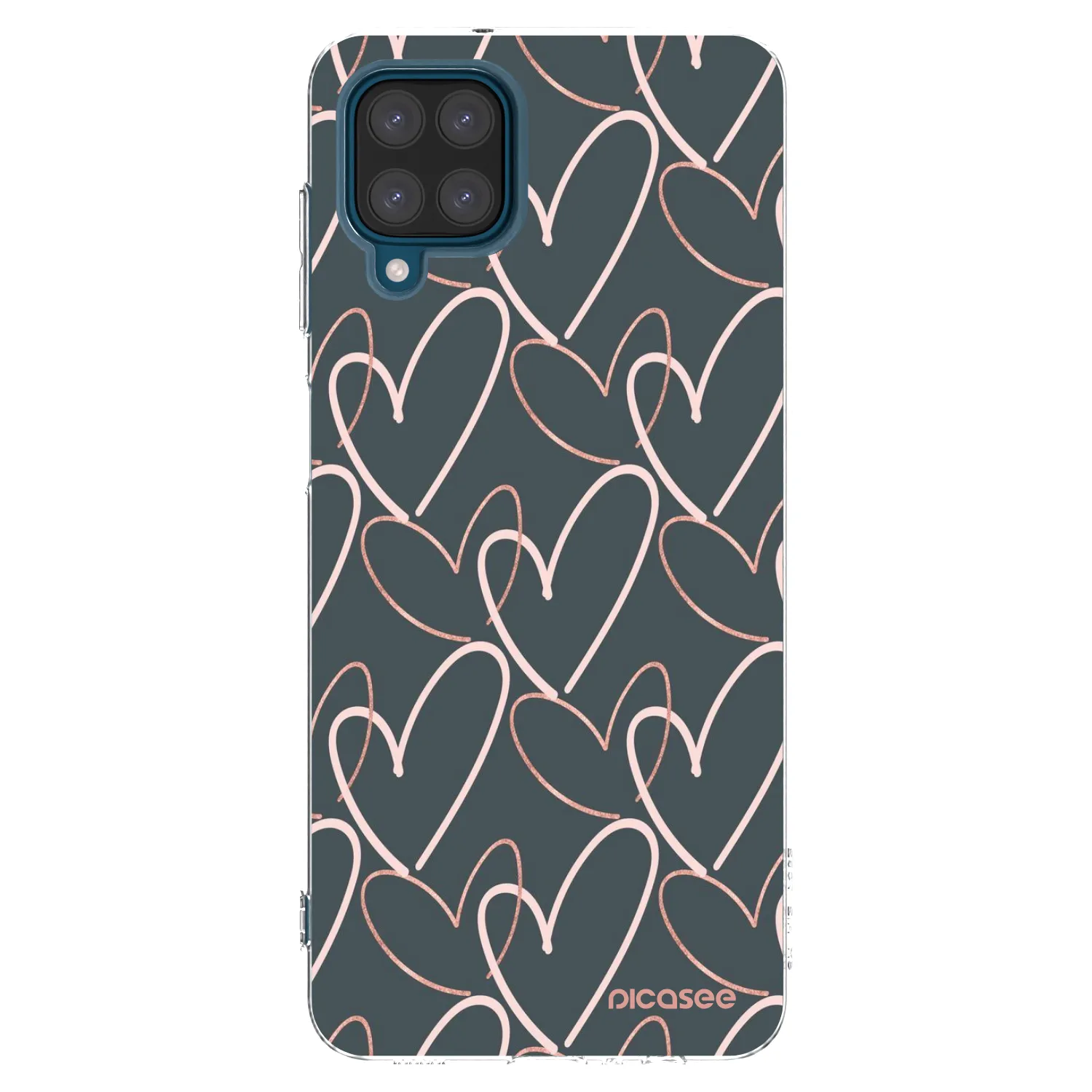 Picasee διαφανής θήκη σιλικόνης Samsung Galaxy A12 A125F - Lots of love