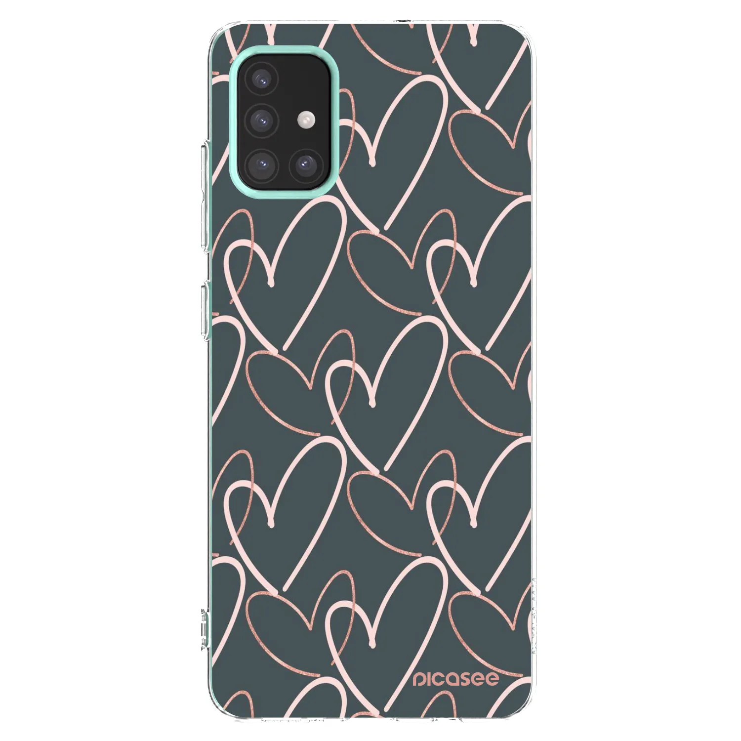 Picasee διαφανής θήκη σιλικόνης Samsung Galaxy M31s - Lots of love