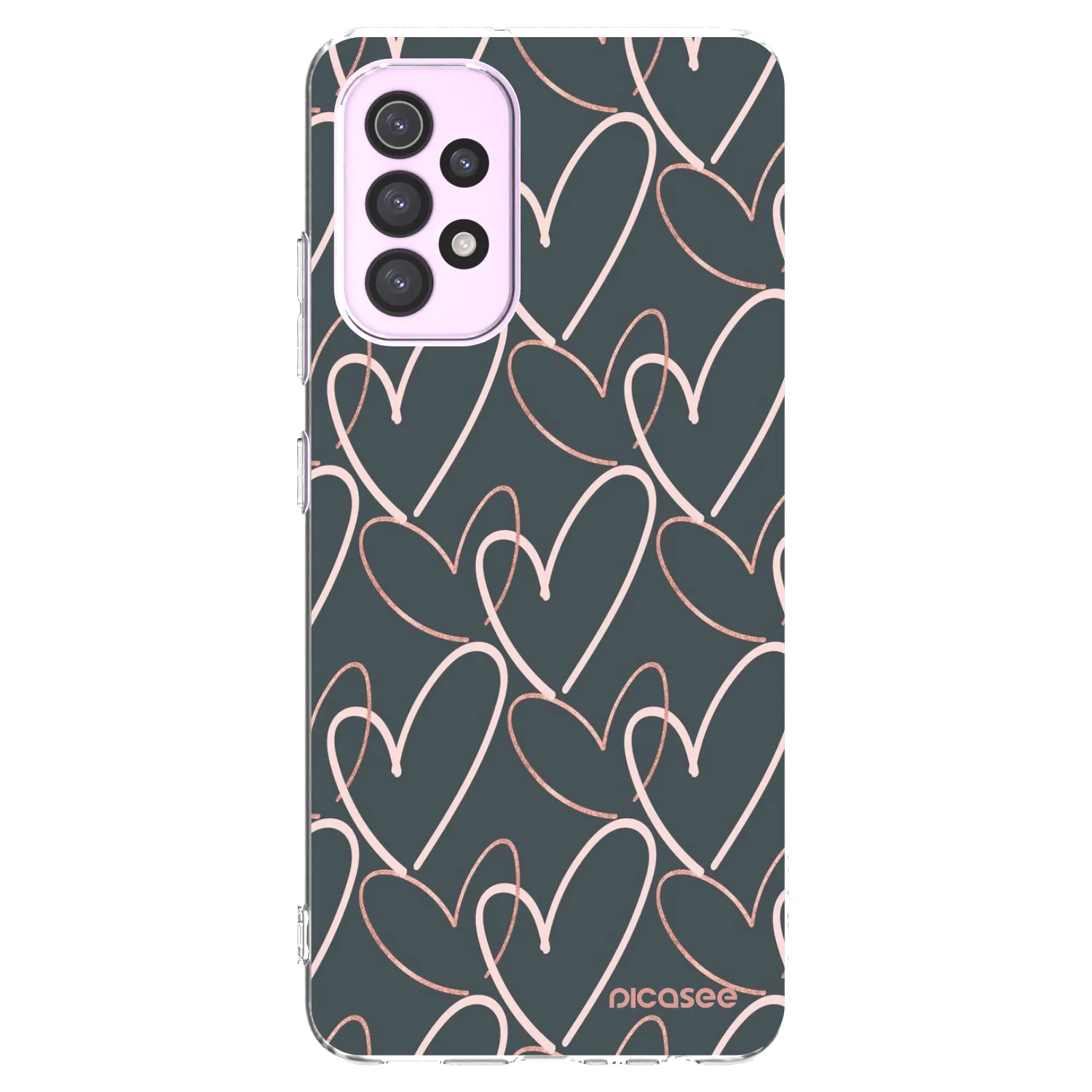 Picasee διαφανής θήκη σιλικόνης Samsung Galaxy A32 5G A326B - Lots of love