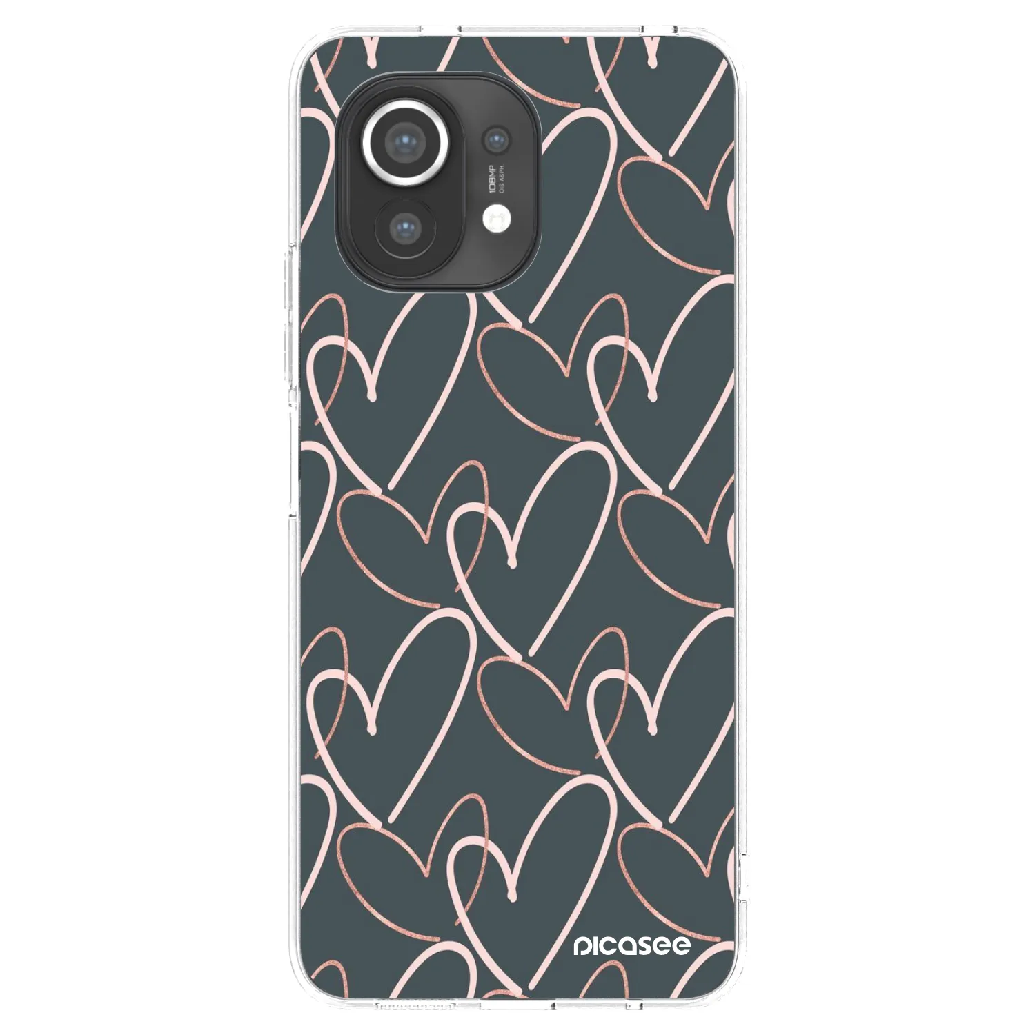 Picasee διαφανής θήκη σιλικόνης Xiaomi Mi 11 - Lots of love