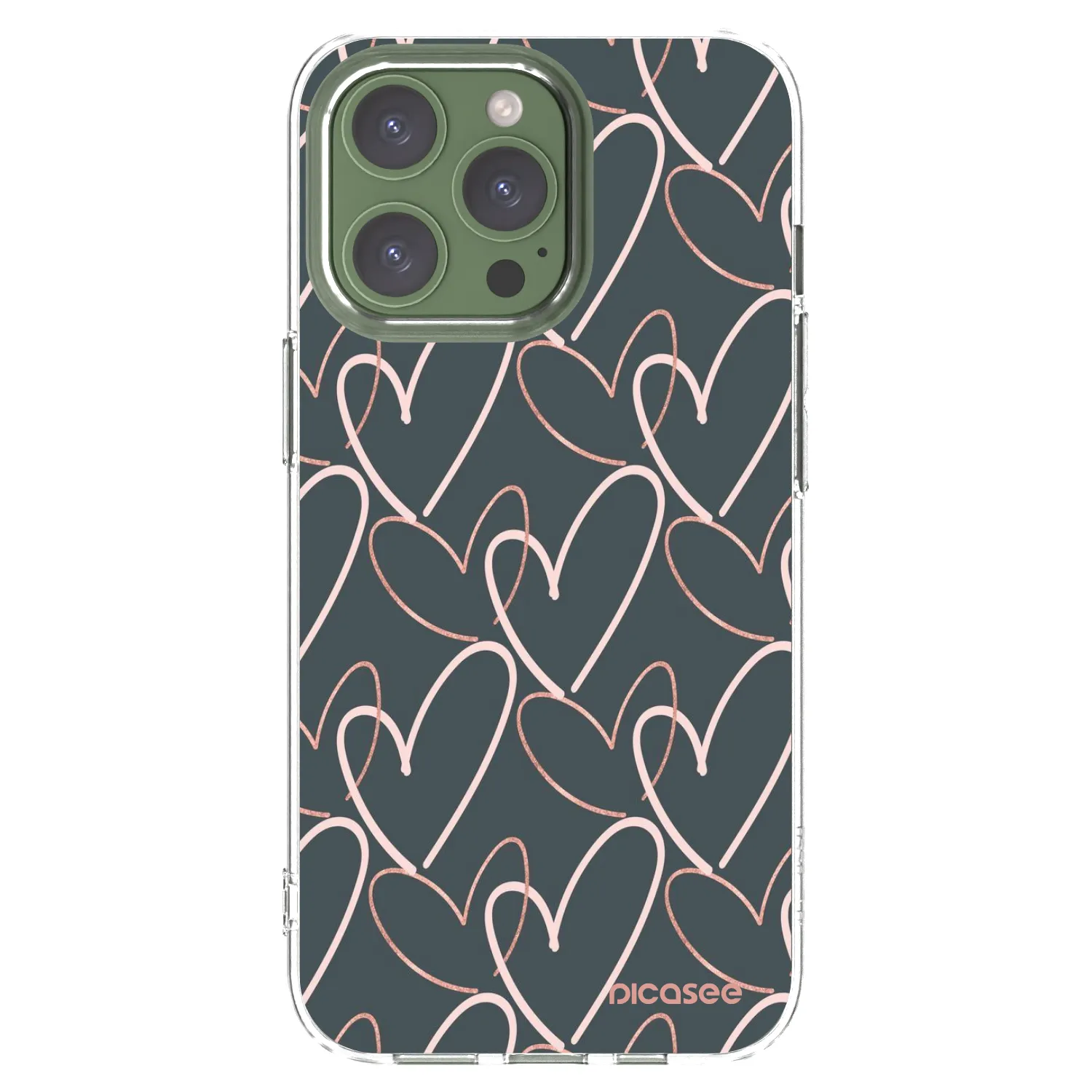 Picasee διαφανής θήκη σιλικόνης Apple iPhone 13 Pro - Lots of love
