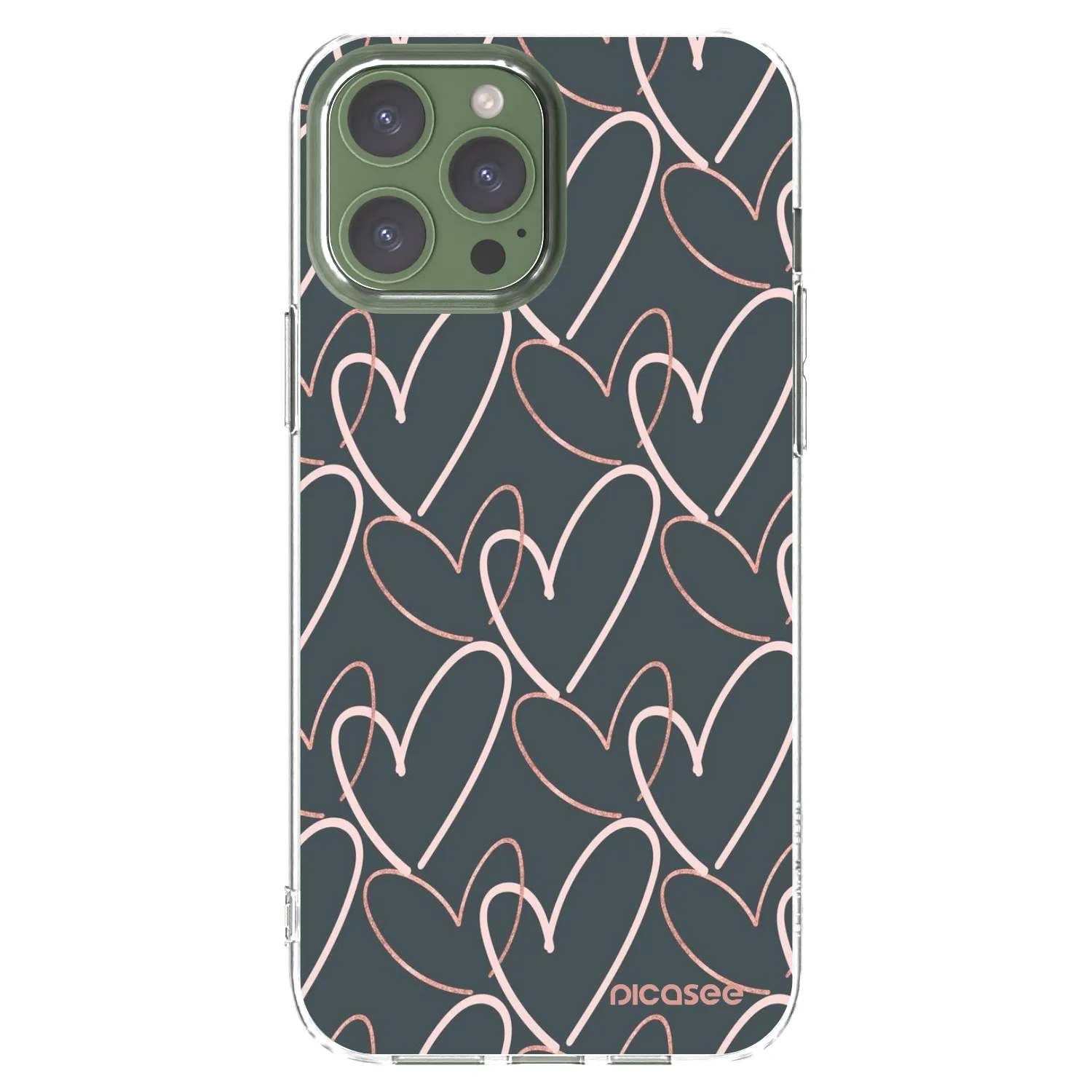Picasee διαφανής θήκη σιλικόνης Apple iPhone 13 Pro Max - Lots of love