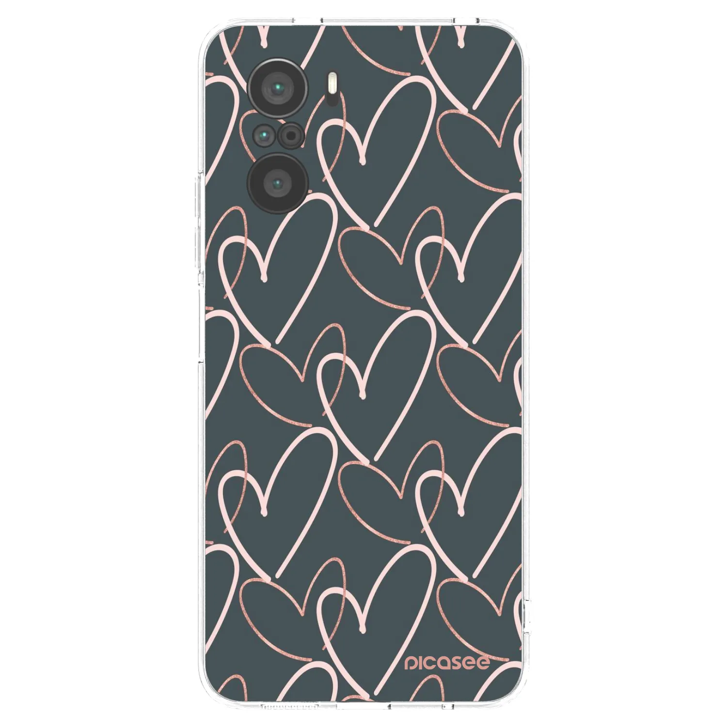 Picasee διαφανής θήκη σιλικόνης Xiaomi Poco F3 - Lots of love