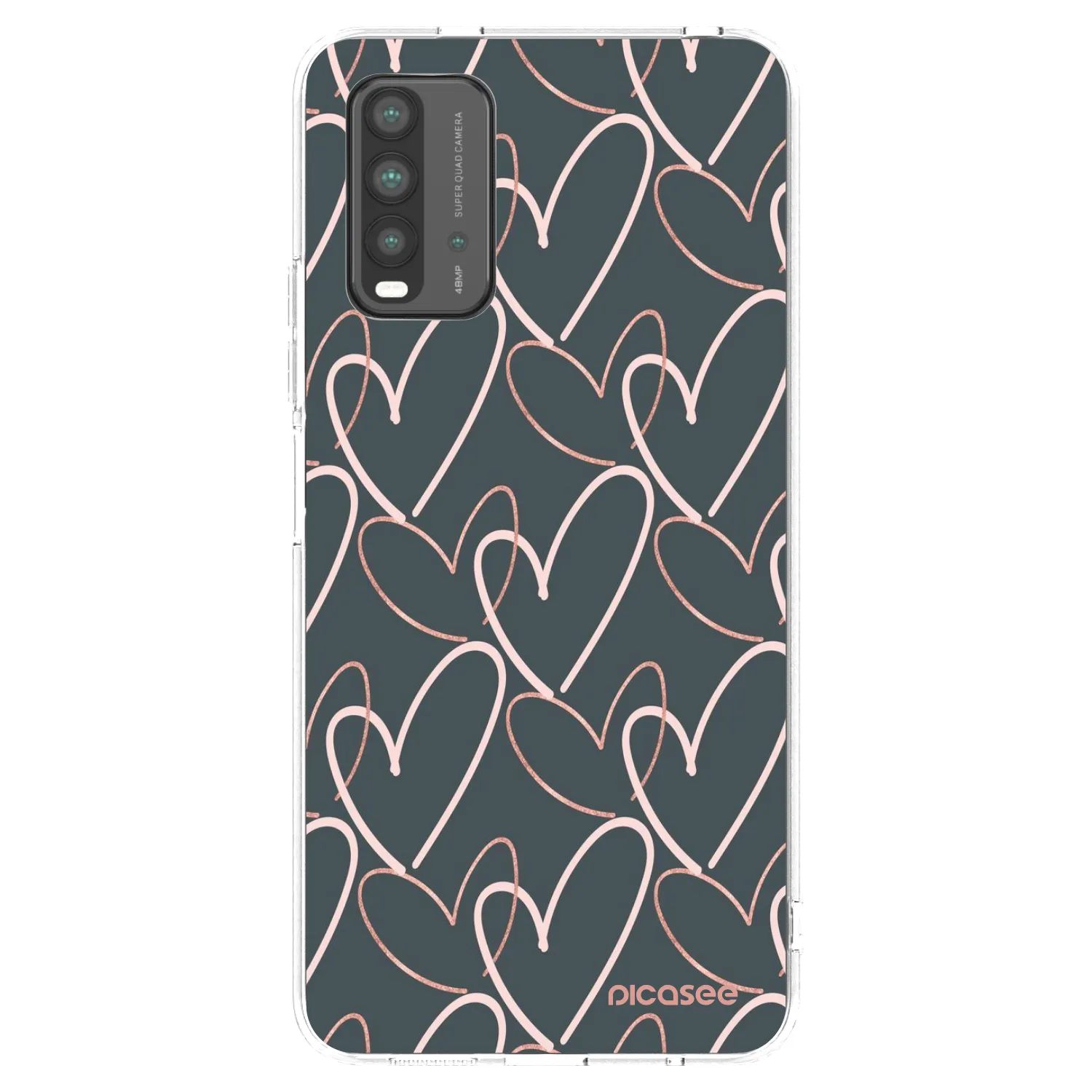 Picasee διαφανής θήκη σιλικόνης Xiaomi Redmi 9T - Lots of love