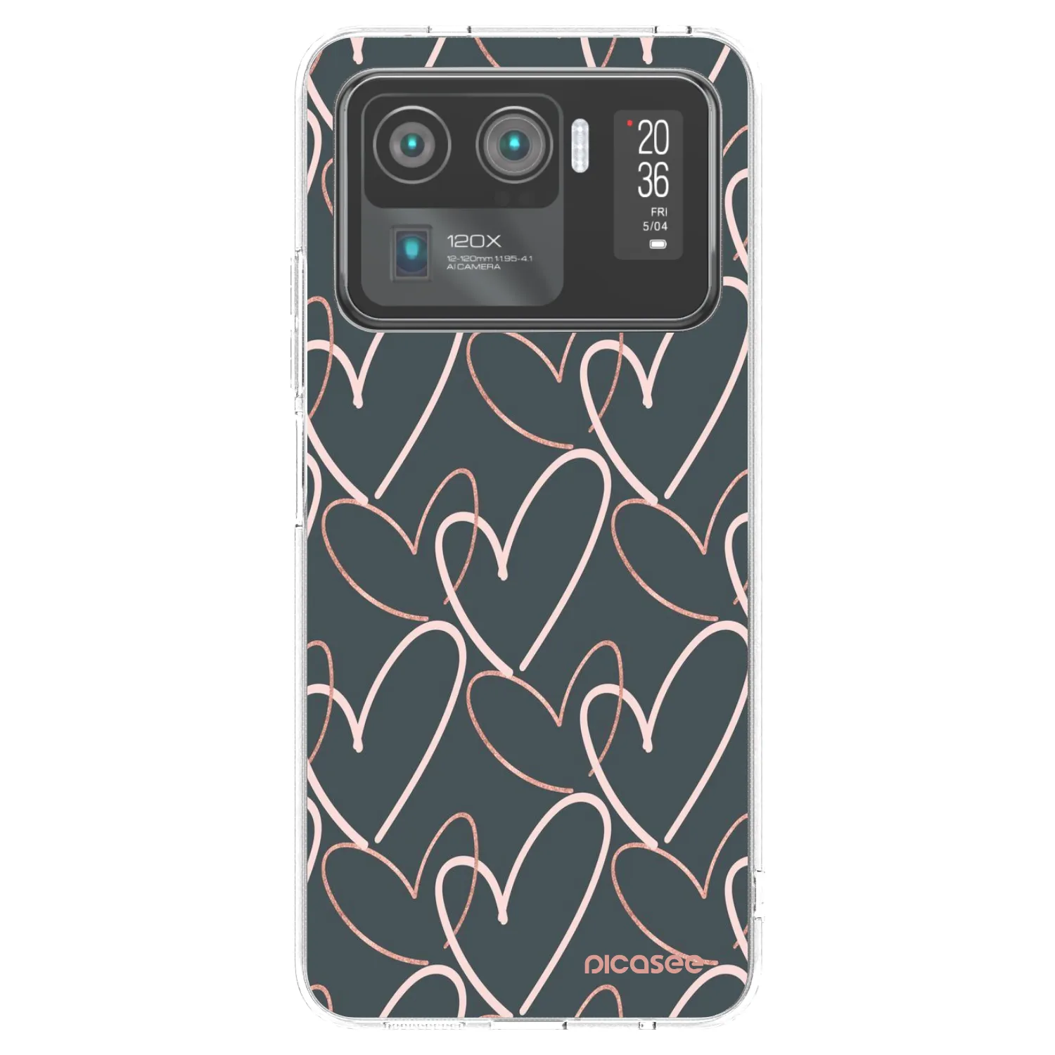 Picasee διαφανής θήκη σιλικόνης Xiaomi Mi 11 Ultra - Lots of love