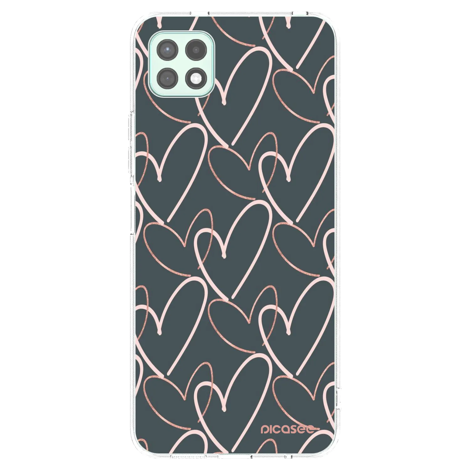 Picasee διαφανής θήκη σιλικόνης Samsung Galaxy A22 A226B 5G - Lots of love