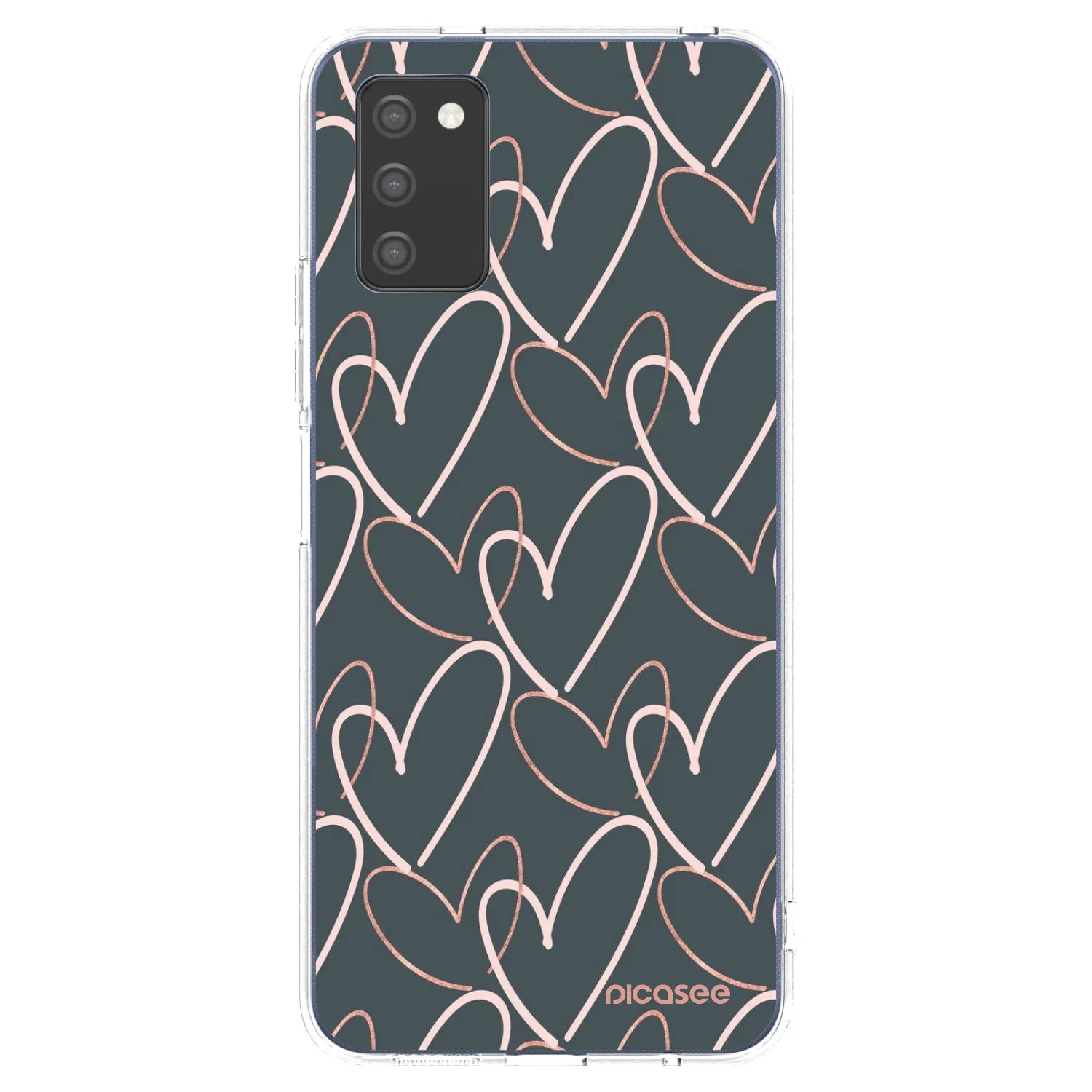Picasee διαφανής θήκη σιλικόνης Samsung Galaxy A02s A025G - Lots of love
