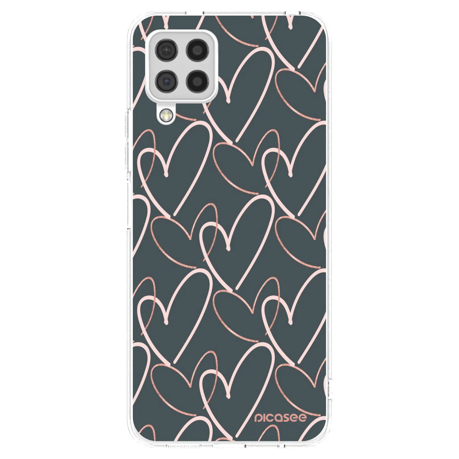 Picasee διαφανής θήκη σιλικόνης Samsung Galaxy A22 A225F 4G - Lots of love