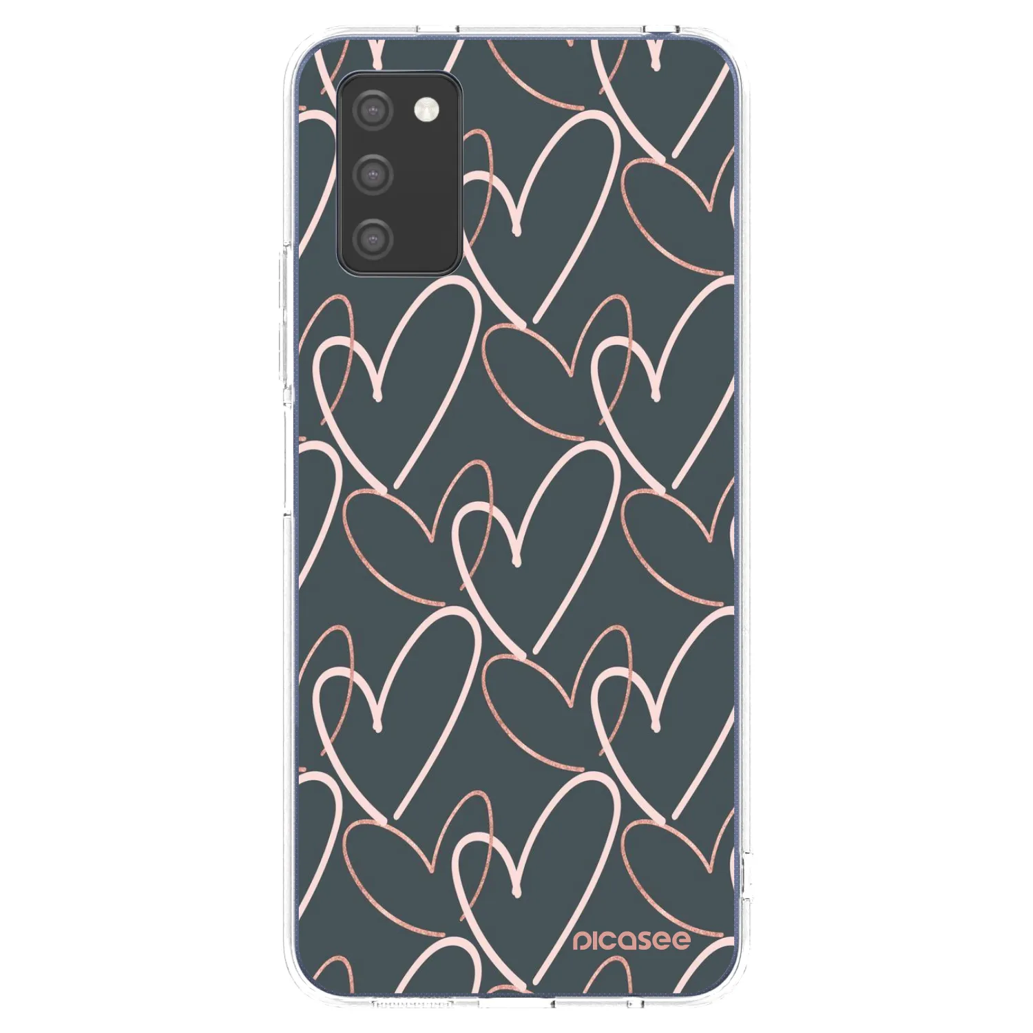Picasee διαφανής θήκη σιλικόνης Samsung Galaxy A03s A037G - Lots of love