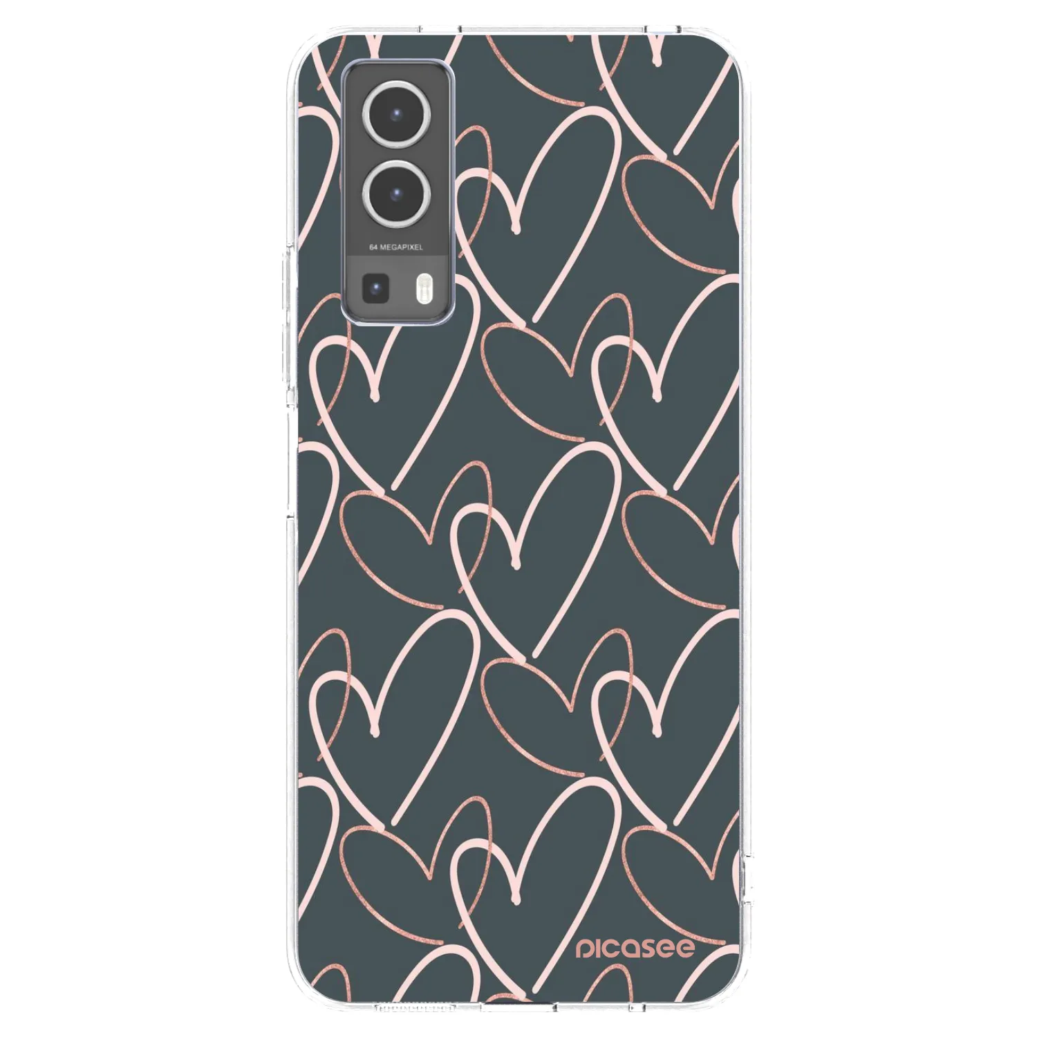 Picasee διαφανής θήκη σιλικόνης Vivo Y72 5G - Lots of love