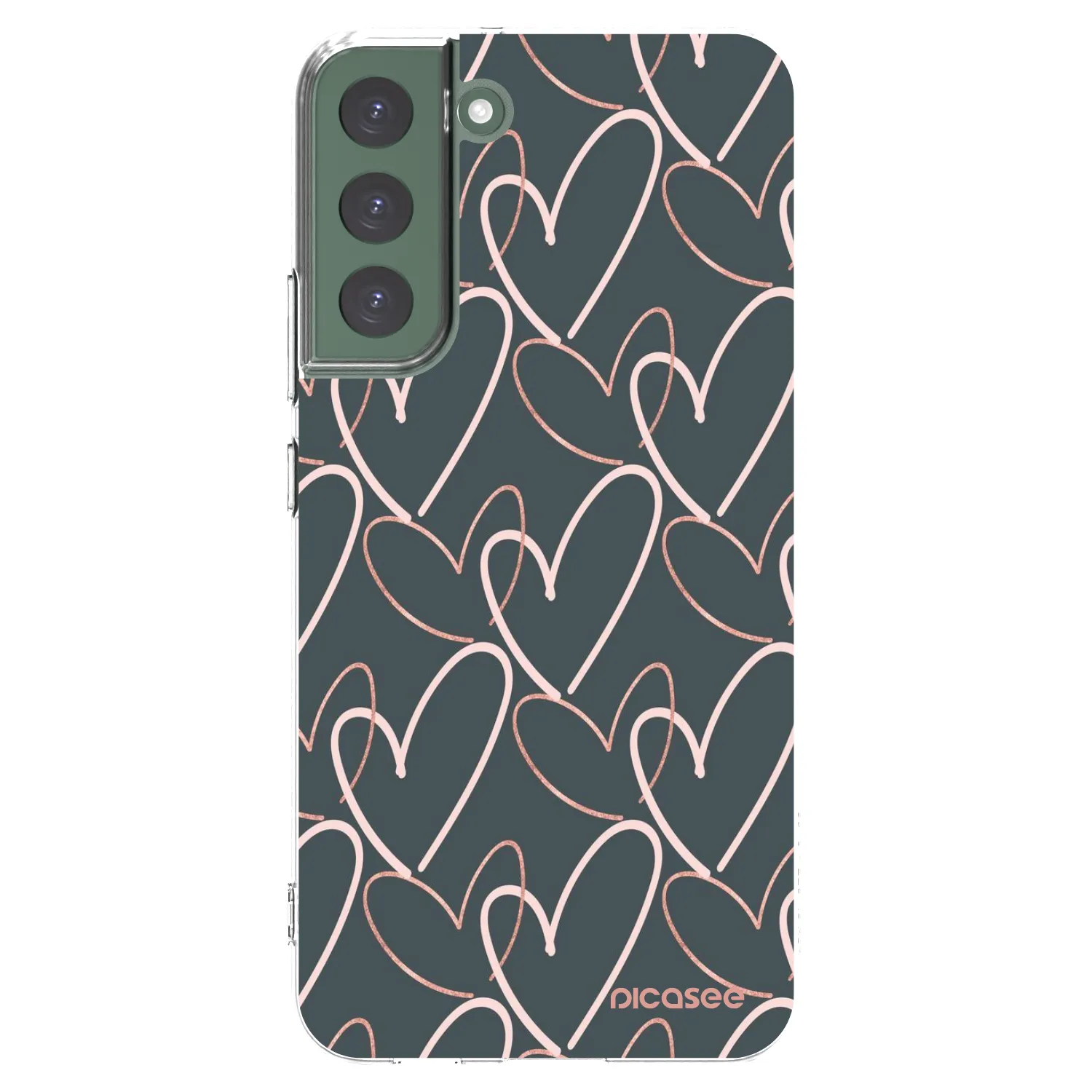 Picasee διαφανής θήκη σιλικόνης Samsung Galaxy S22+ 5G - Lots of love