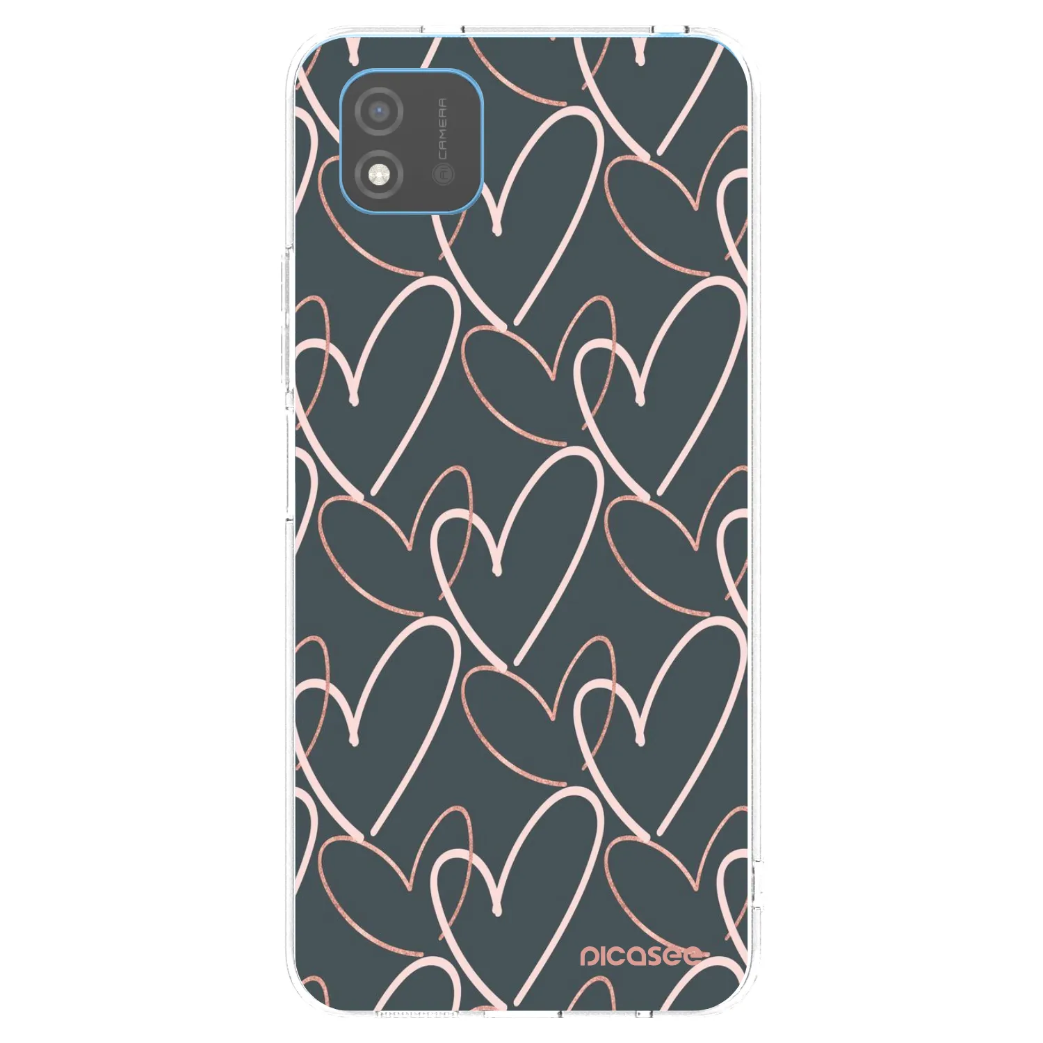 Picasee διαφανής θήκη σιλικόνης Realme C11 (2021) - Lots of love