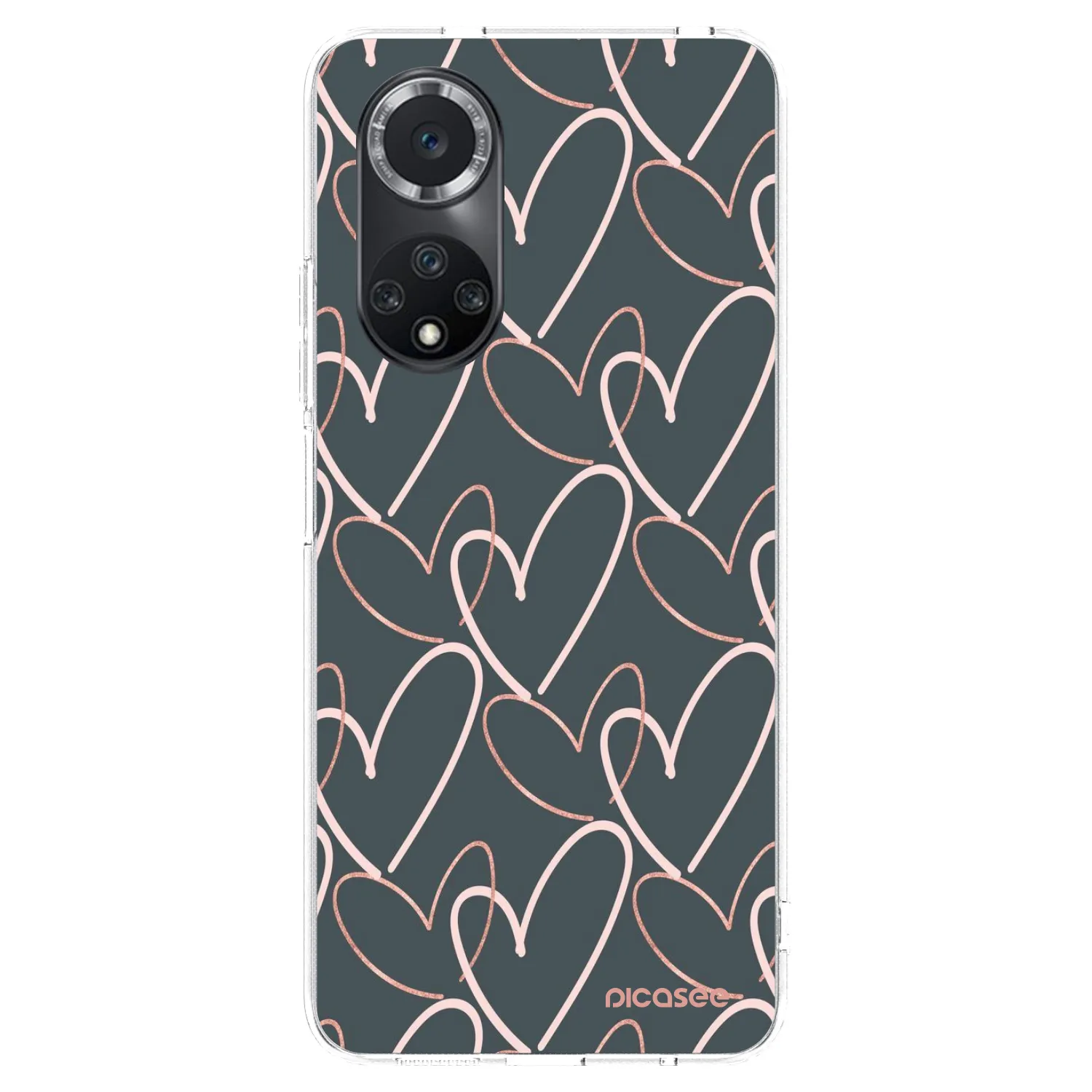 Picasee διαφανής θήκη σιλικόνης Huawei Nova 9 SE - Lots of love