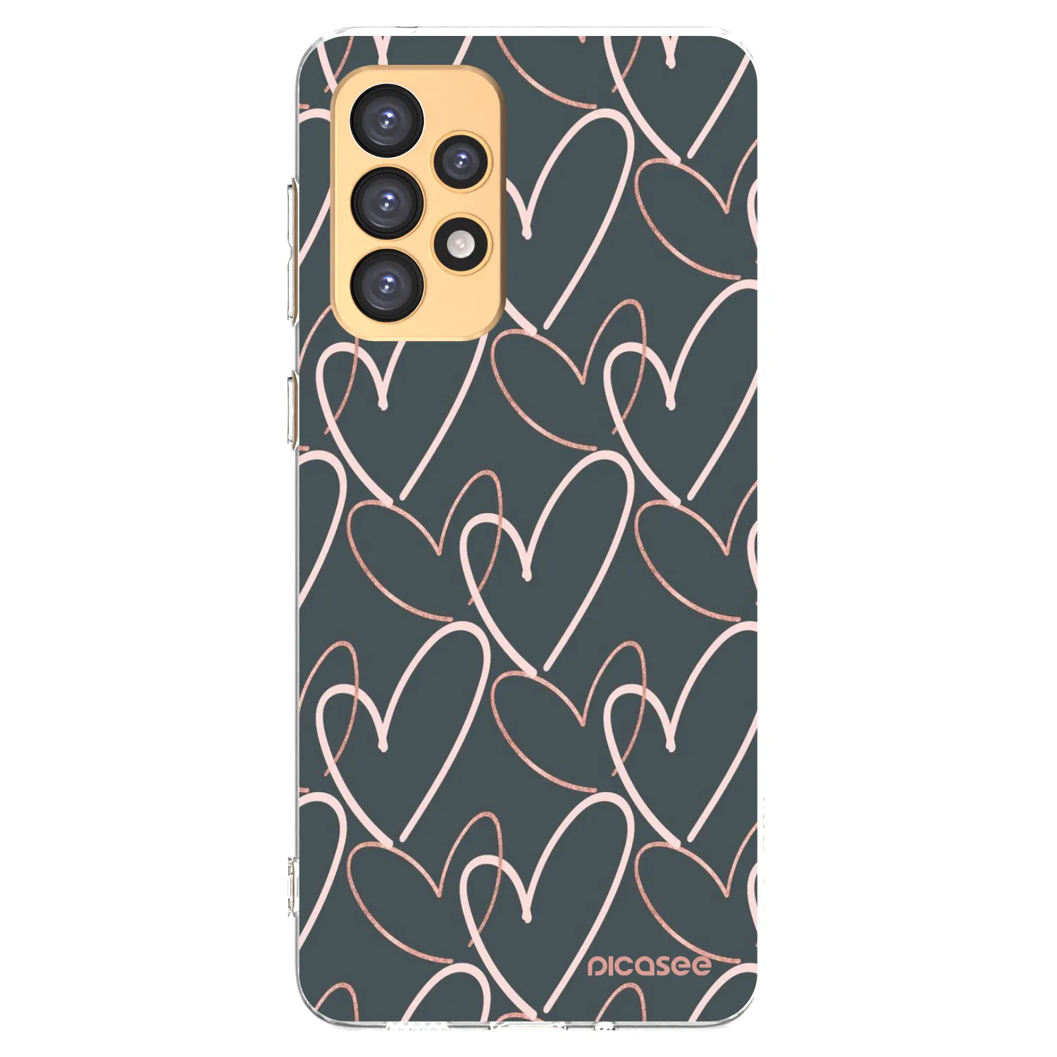 Picasee διαφανής θήκη σιλικόνης Samsung Galaxy A33 5G A336 - Lots of love