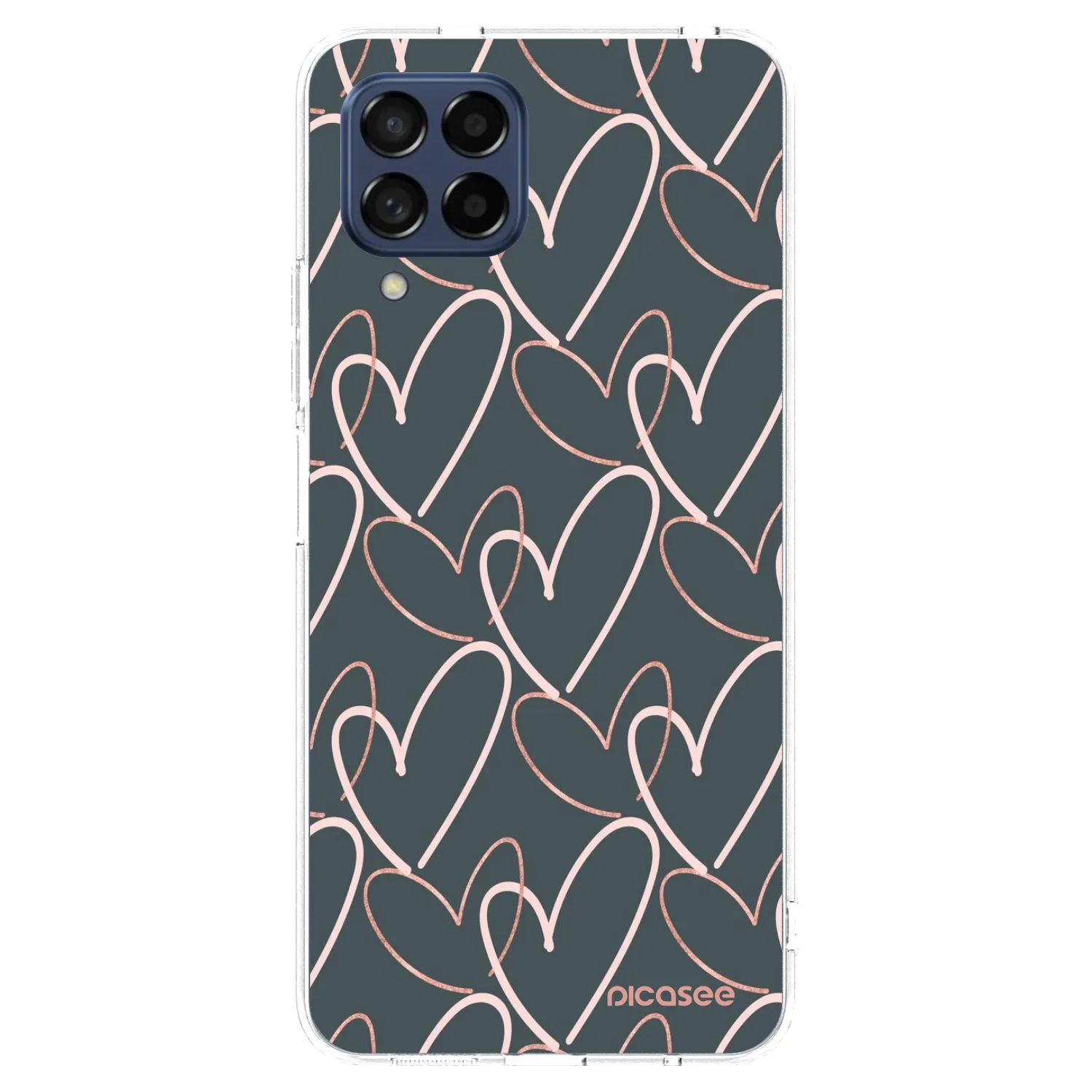 Picasee διαφανής θήκη σιλικόνης Samsung Galaxy M53 5G - Lots of love