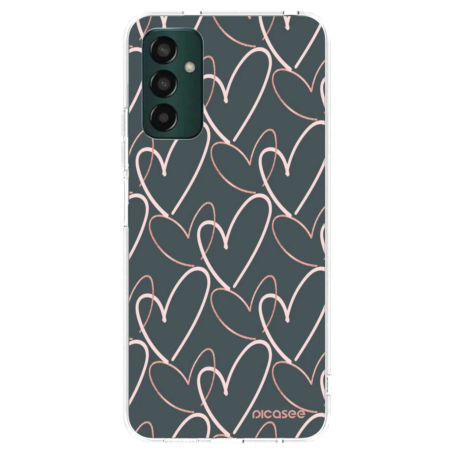 Picasee διαφανής θήκη σιλικόνης Samsung Galaxy M13 M135F - Lots of love