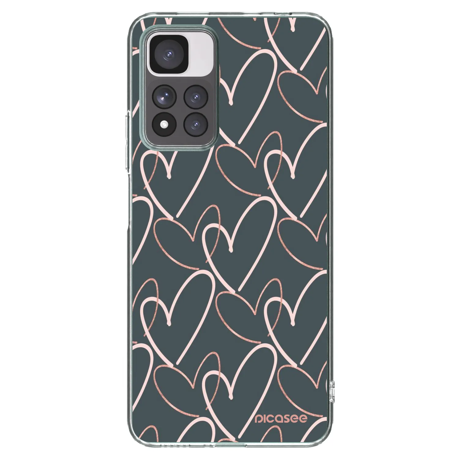 Picasee διαφανής θήκη σιλικόνης Xiaomi Redmi Note 11 Pro+ 5G - Lots of love