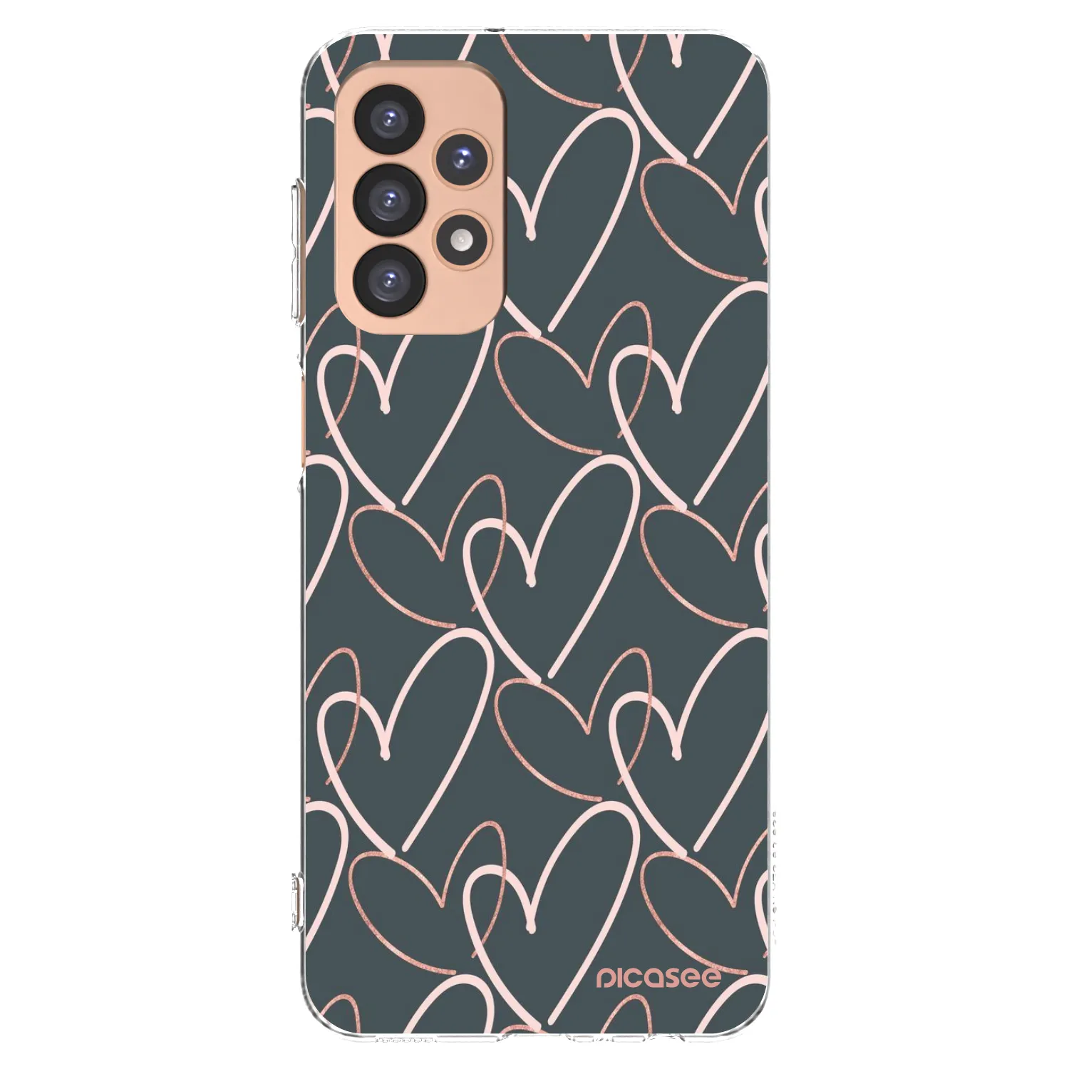 Picasee διαφανής θήκη σιλικόνης Samsung Galaxy A23 A236B 5G - Lots of love