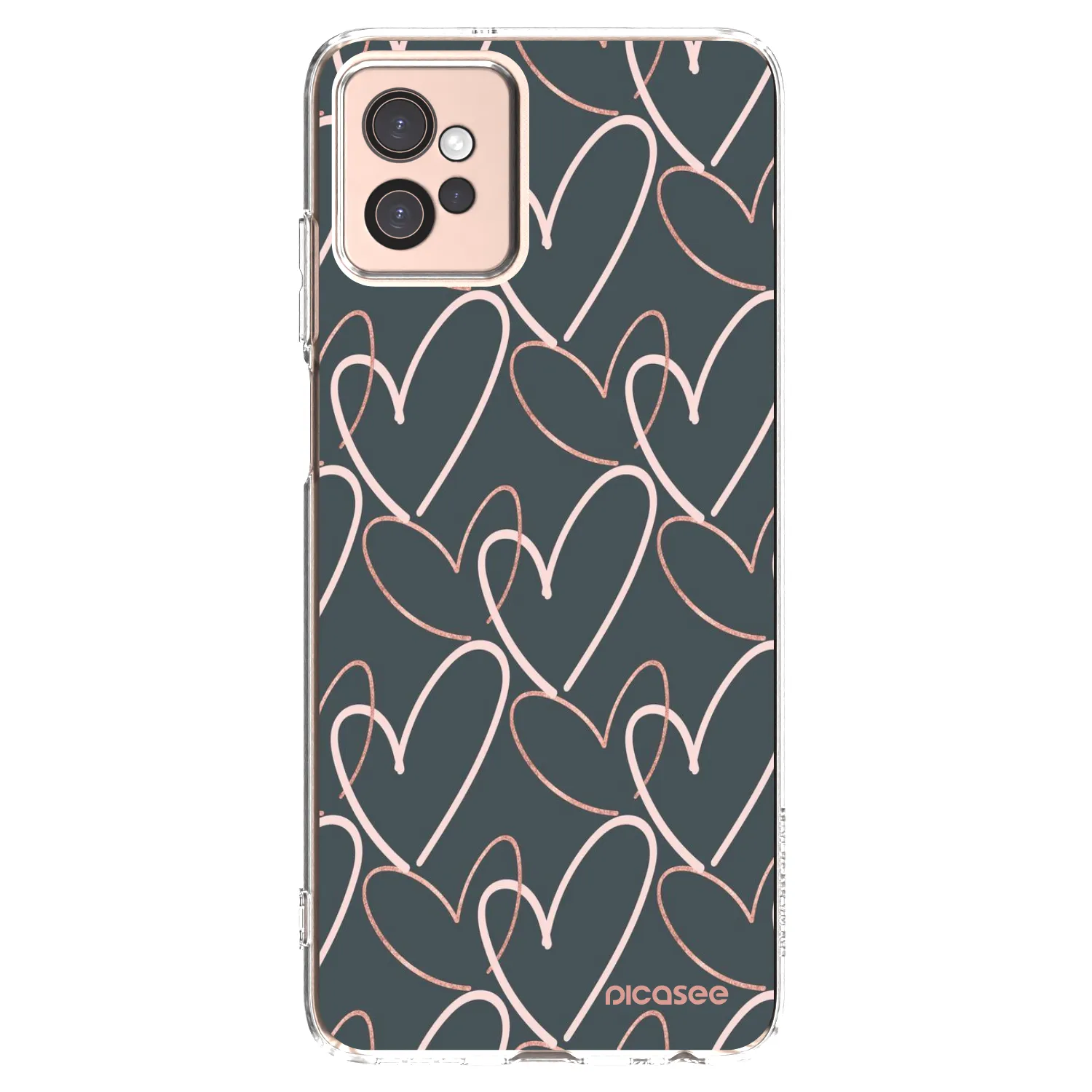 Picasee διαφανής θήκη σιλικόνης Motorola Moto G32 - Lots of love