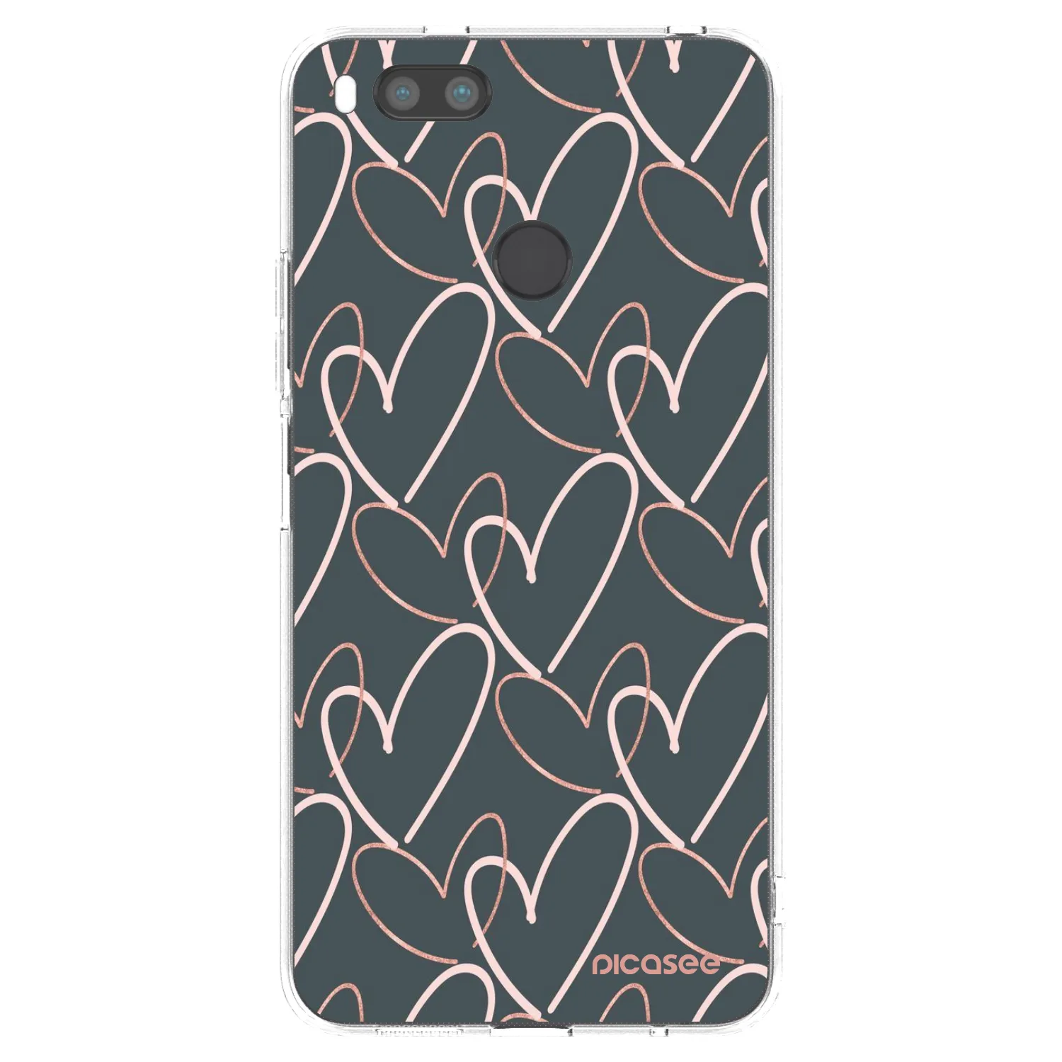 Picasee διαφανής θήκη σιλικόνης Xiaomi Redmi A1 - Lots of love