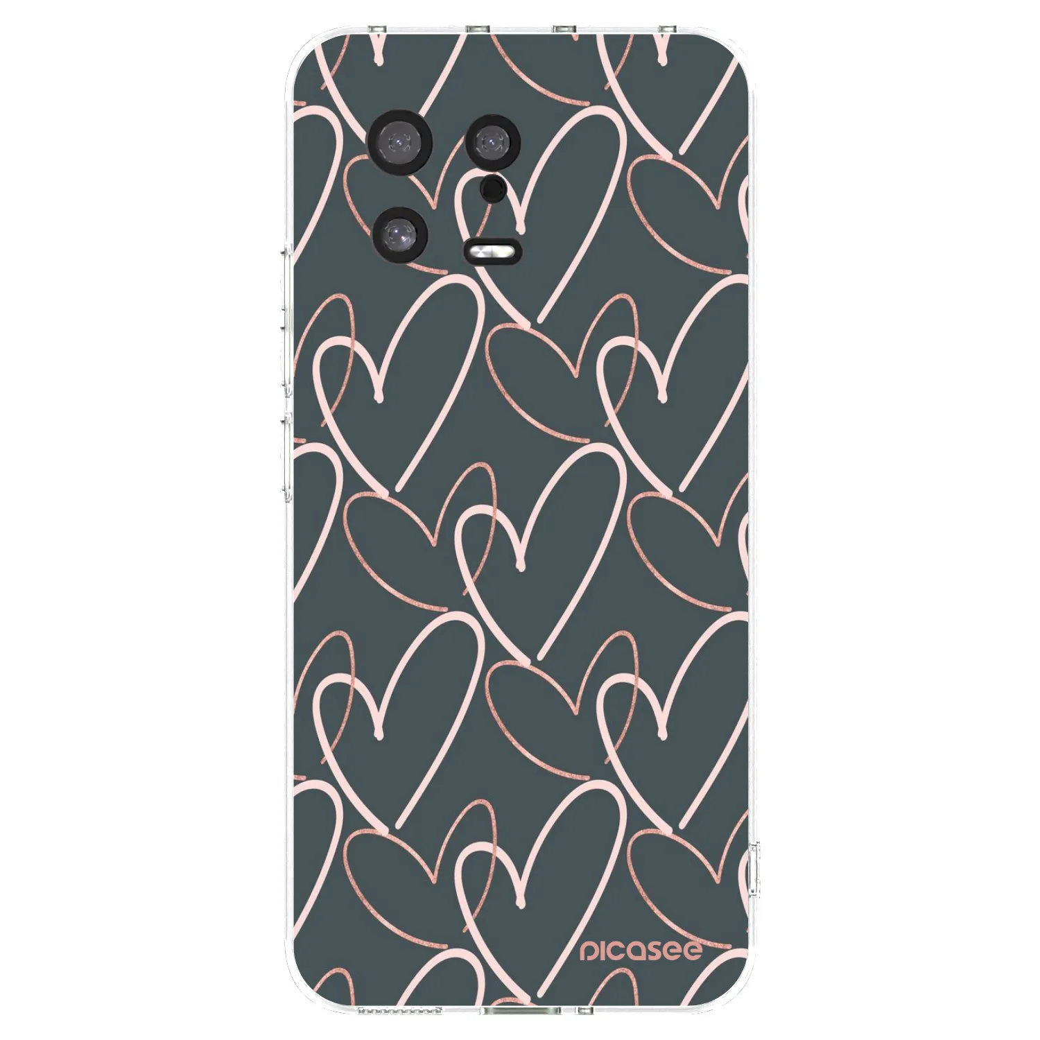 Picasee διαφανής θήκη σιλικόνης Xiaomi 13 - Lots of love