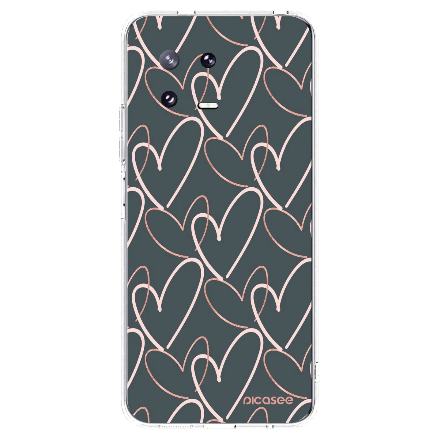 Picasee διαφανής θήκη σιλικόνης Xiaomi 13 Pro - Lots of love