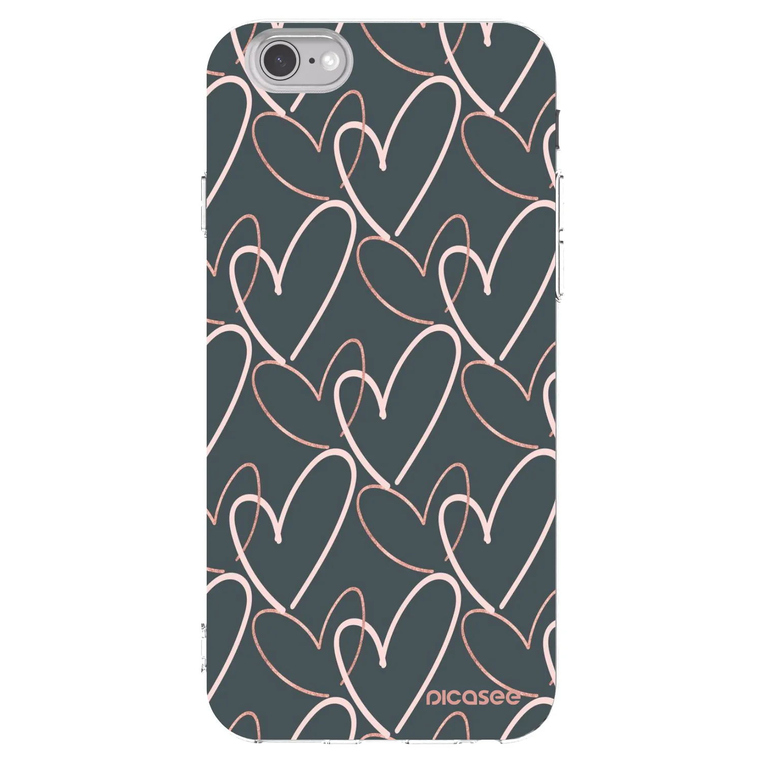 Picasee διαφανής θήκη σιλικόνης Apple iPhone 6/6S - Lots of love
