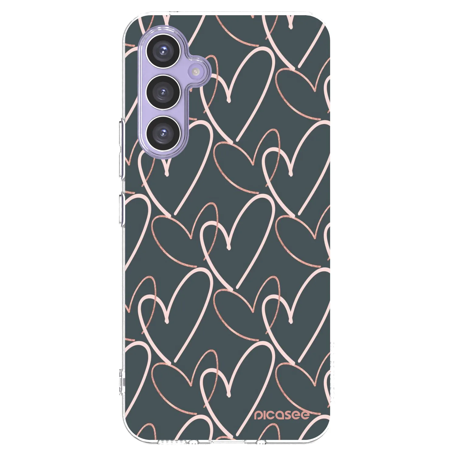 Picasee διαφανής θήκη σιλικόνης Samsung Galaxy A54 5G A546B - Lots of love