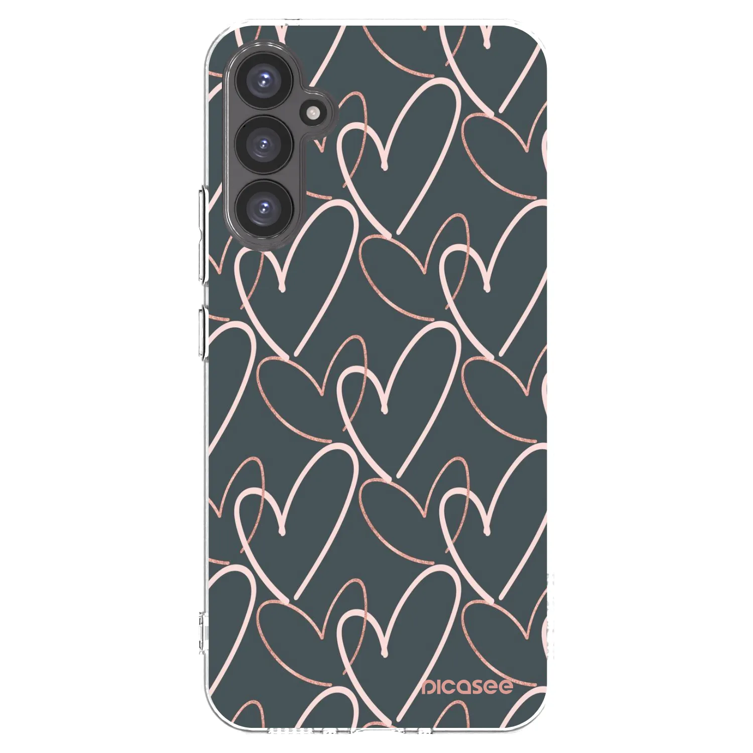 Picasee διαφανής θήκη σιλικόνης Samsung Galaxy A34 5G A346B - Lots of love
