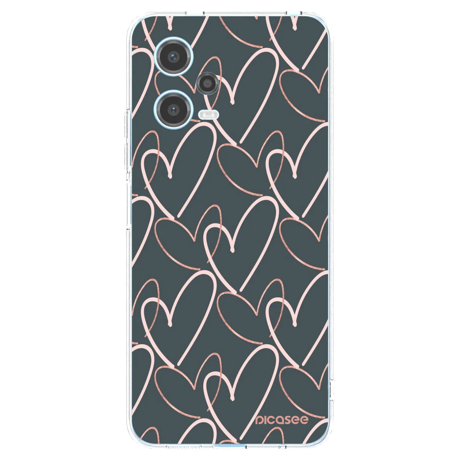 Picasee διαφανής θήκη σιλικόνης Xiaomi Redmi Note 12 5G - Lots of love