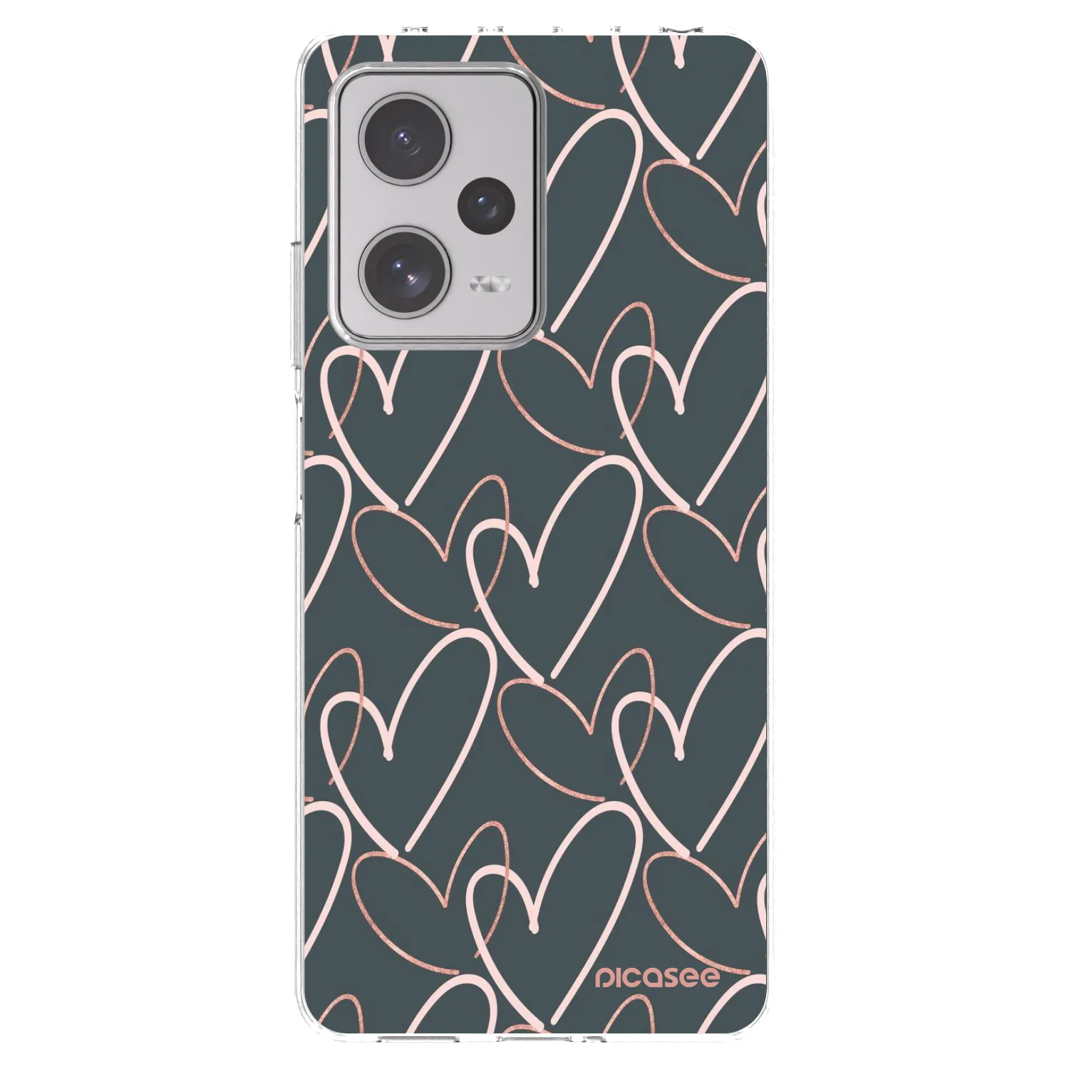 Picasee διαφανής θήκη σιλικόνης Xiaomi Redmi Note 12 Pro+ 5G - Lots of love