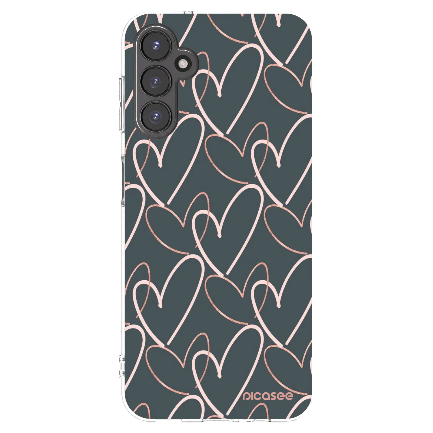 Picasee διαφανής θήκη σιλικόνης Samsung Galaxy A14 4G A145R - Lots of love