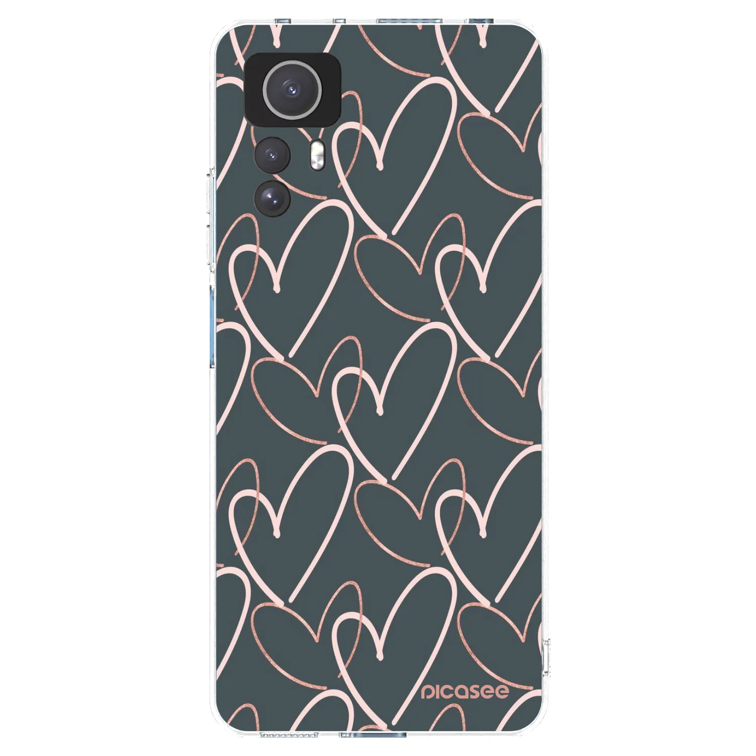 Picasee διαφανής θήκη σιλικόνης Xiaomi Redmi Note 12S - Lots of love