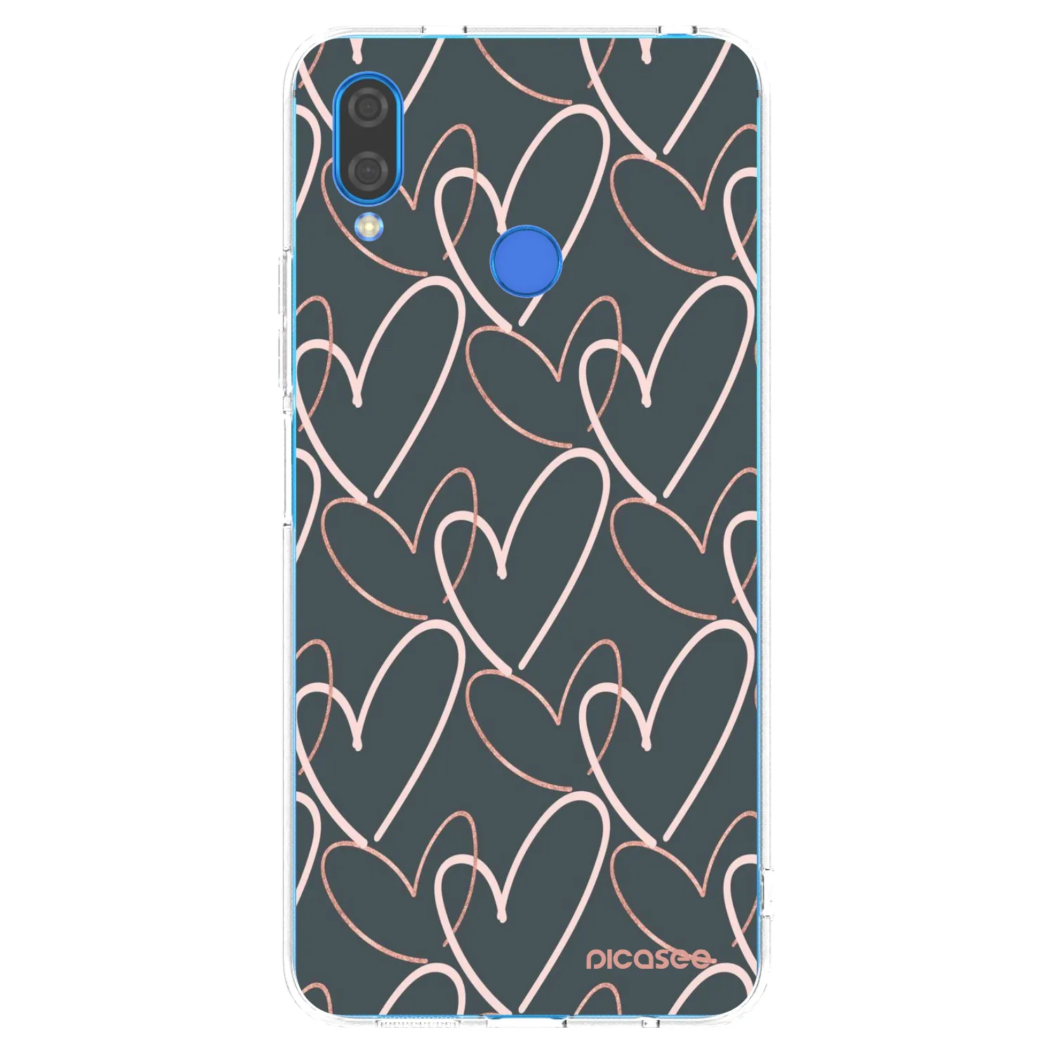 Picasee διαφανής θήκη σιλικόνης Huawei Nova 3 - Lots of love