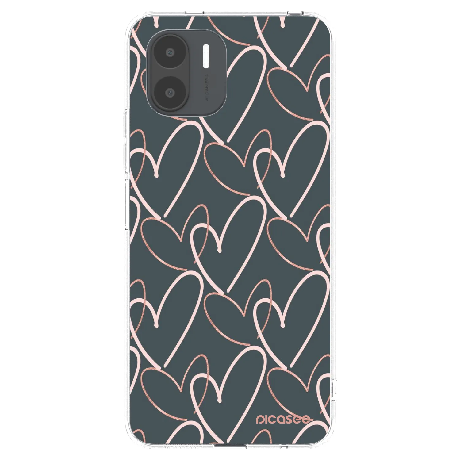 Picasee διαφανής θήκη σιλικόνης Xiaomi Redmi A2 - Lots of love